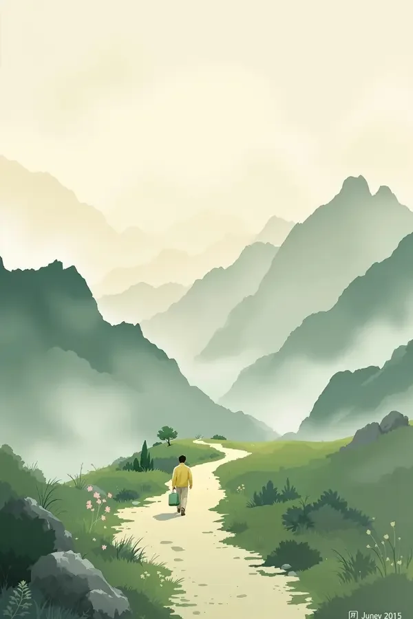 山那边的信封面海报